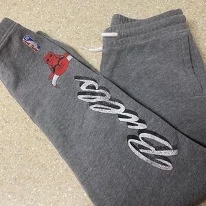 Abercrombie Kids Gray Sweatpants with Logo Design